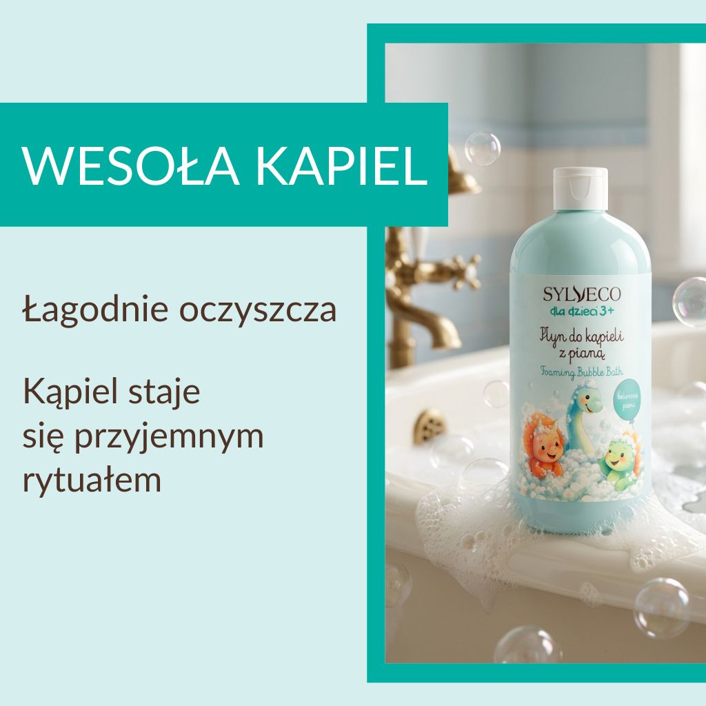 Sylveco 3+ Bagnoschiuma Bambini Balonowa Piana Delicato