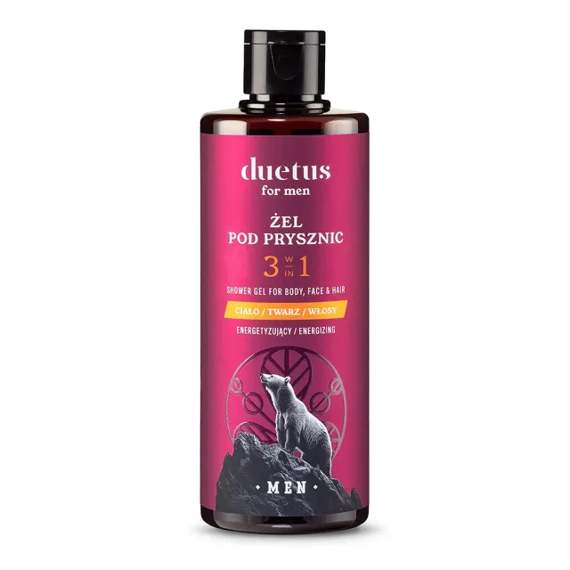 Vianek Duetus For Men gel doccia 3in1 energizzante