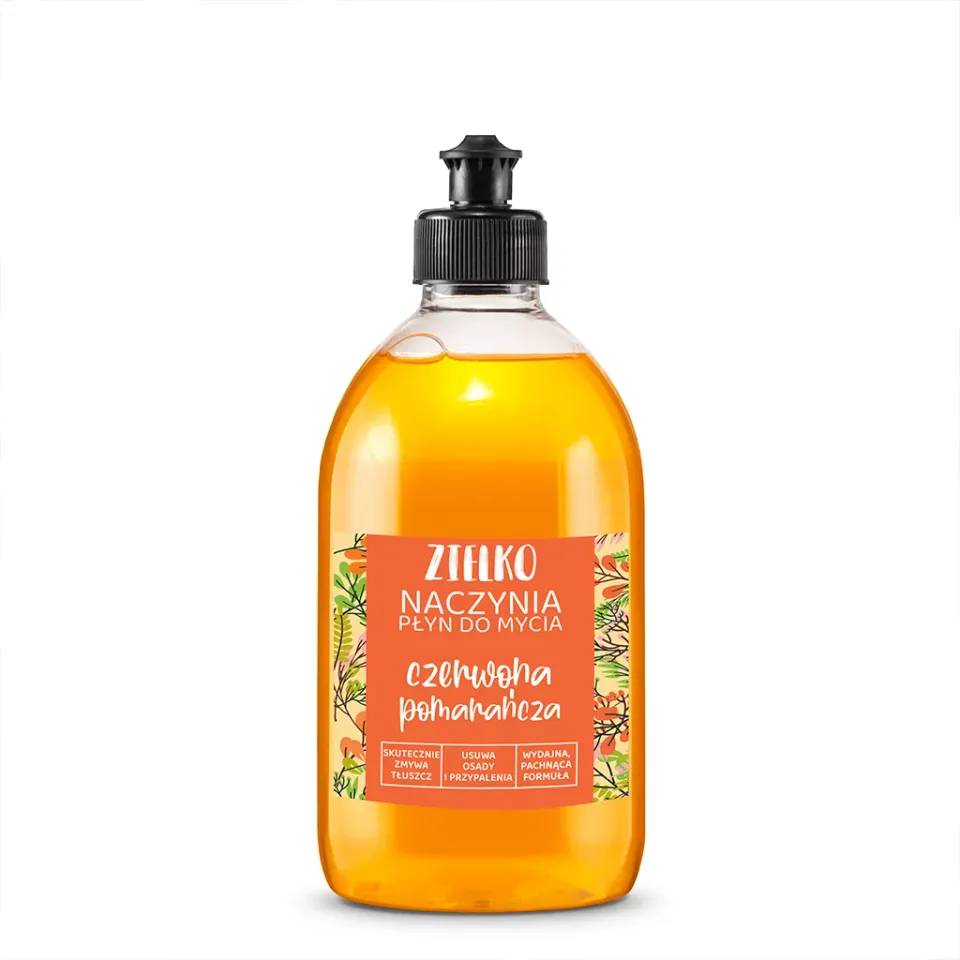 Zielko detersivo piatti arancia rossa sgrassante 500 ml