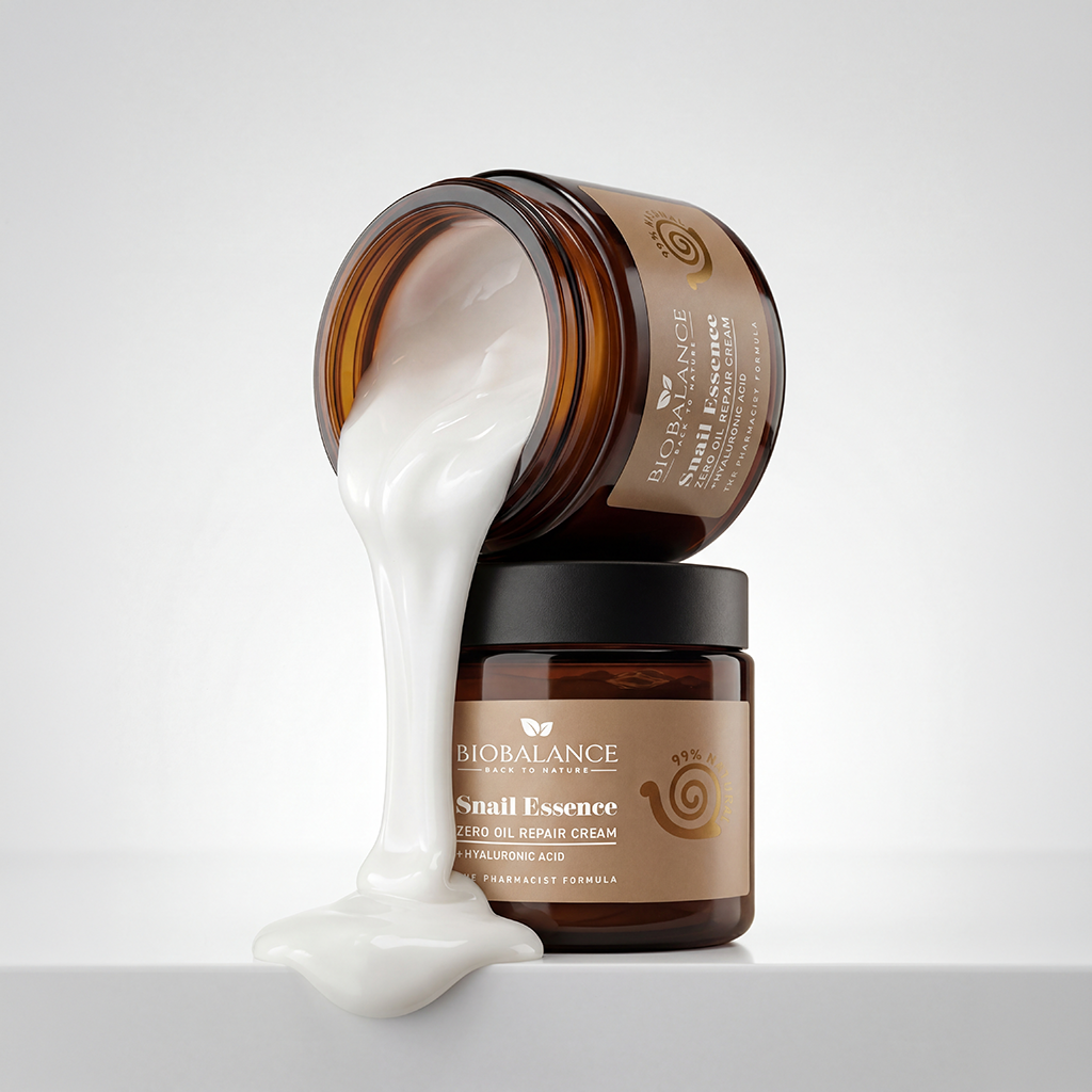 Biobalance Snail Essence crema viso 100 ml oil-free