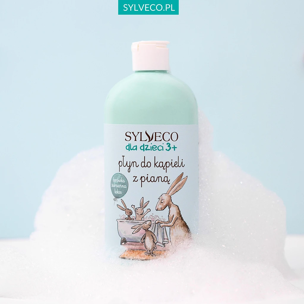 Sylveco Bambini 3+ bagnoschiuma mirtillo pelle delicata