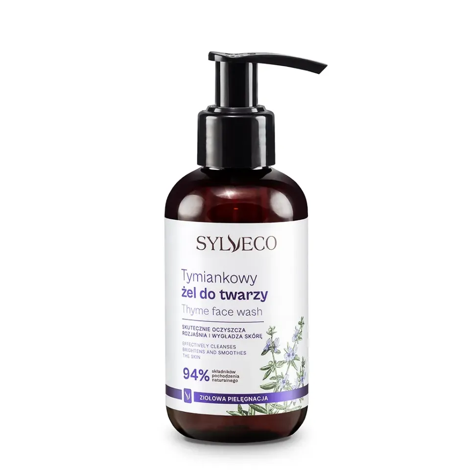 Sylveco Classico Timo Gel Detergente Viso 150 ml Pelle Grassa