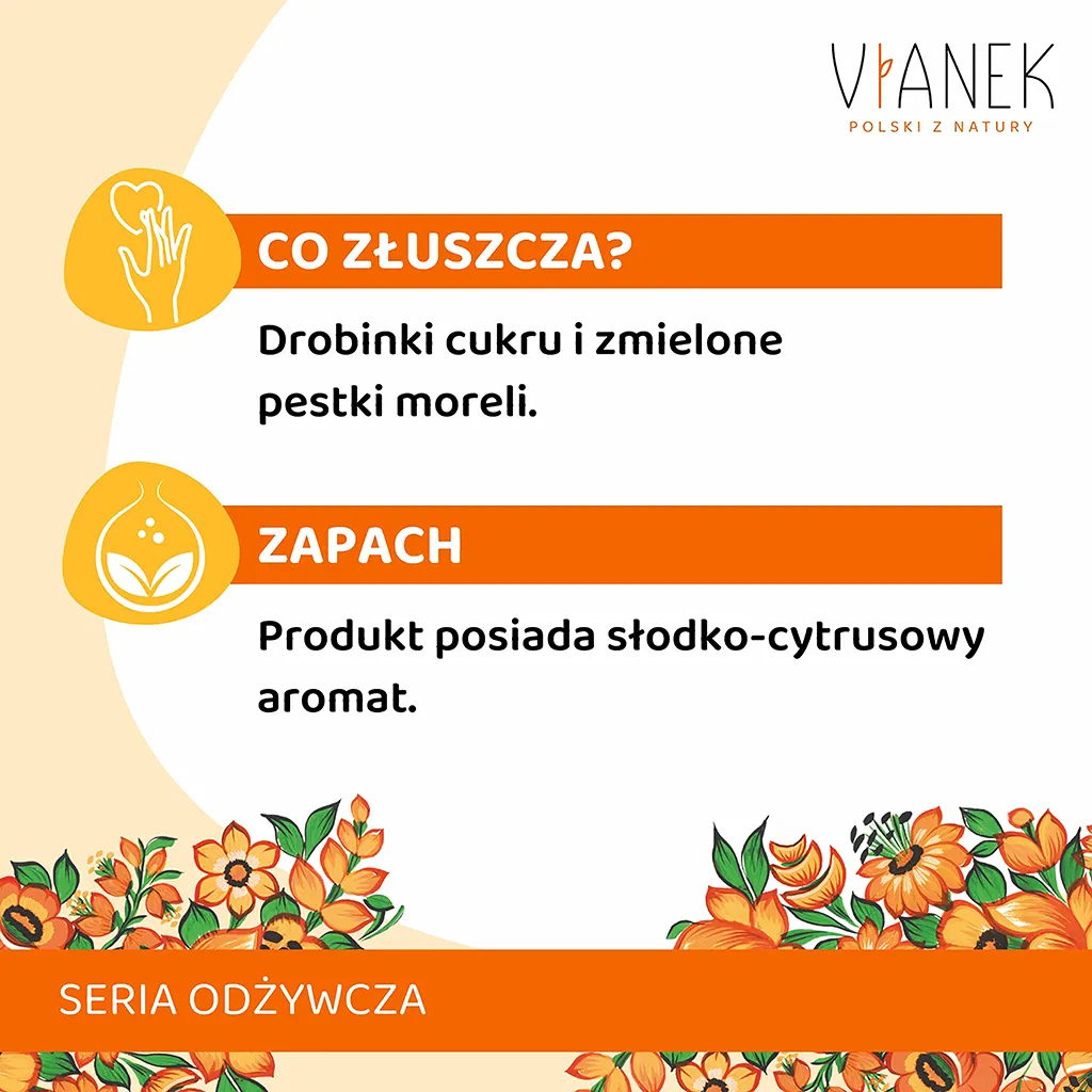 Vianek Classico Scrub Corpo Nutriente albicocca e zucchero