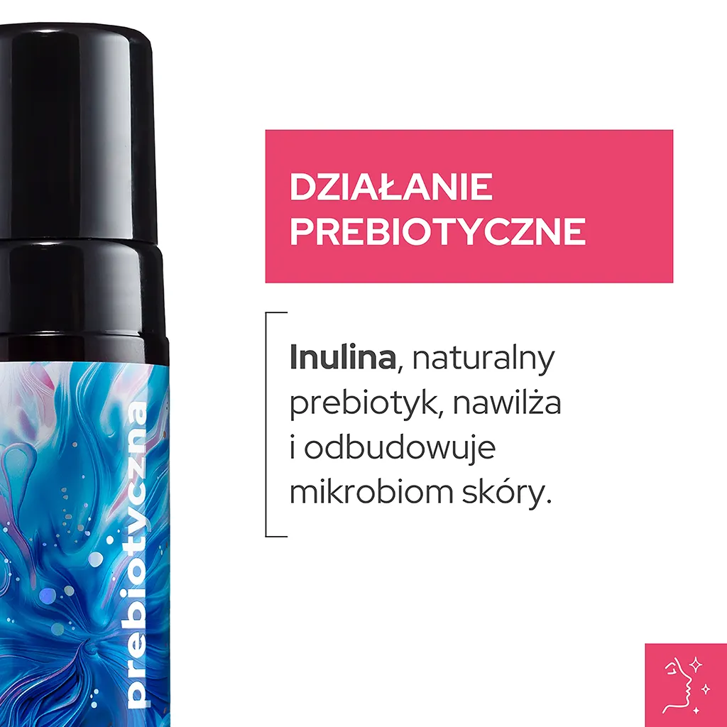 Vianek Prebiotico schiuma viso idratante delicata