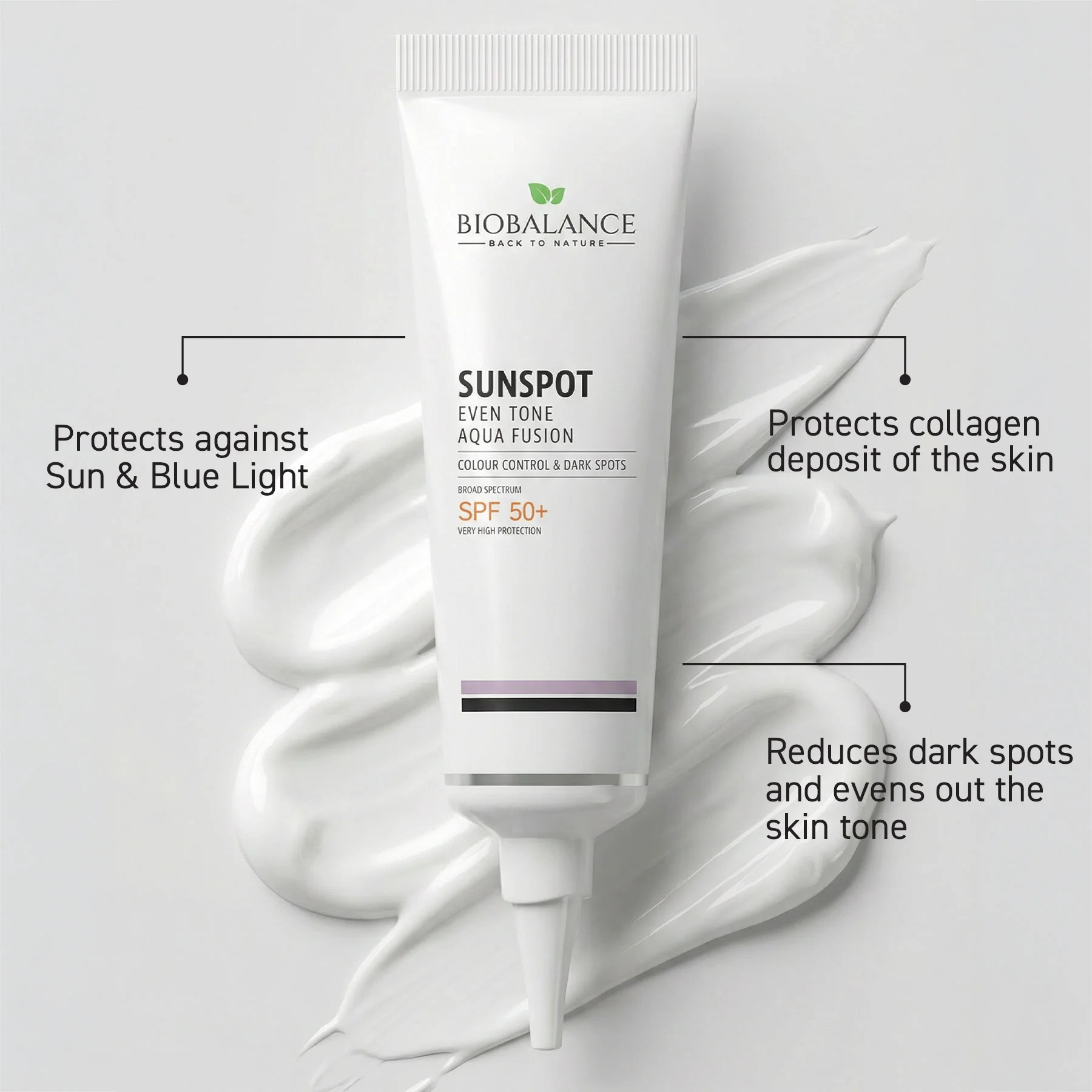 Biobalance Sunspot Aqua Fusion SPF 50+ 40 ml Antimacchia