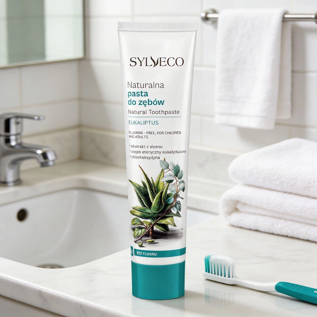Sylveco dentifricio eucalipto senza fluoro gengive sensibili
