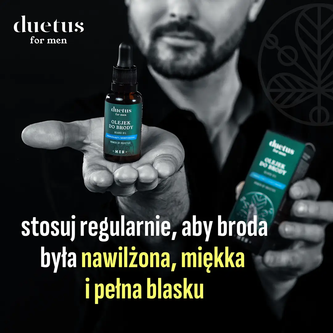 Vianek Duetus For Men Power of Invictus olio barba idratante