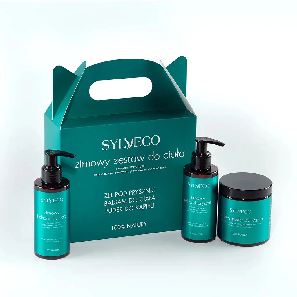 Sylveco Set Inverno corpo pino e cannella edizione limitata