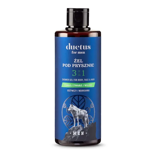 Duetus For Men Gel Doccia 3in1 Nutriente Uomo