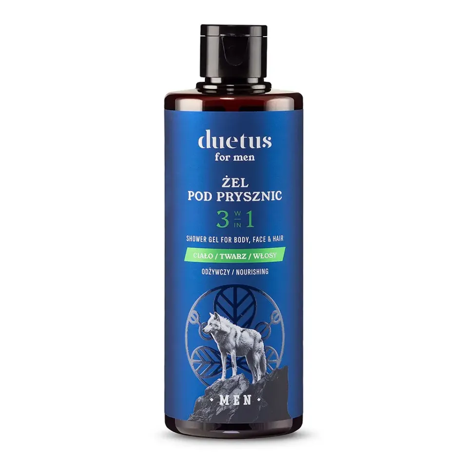Duetus For Men Gel Doccia 3in1 Nutriente Uomo