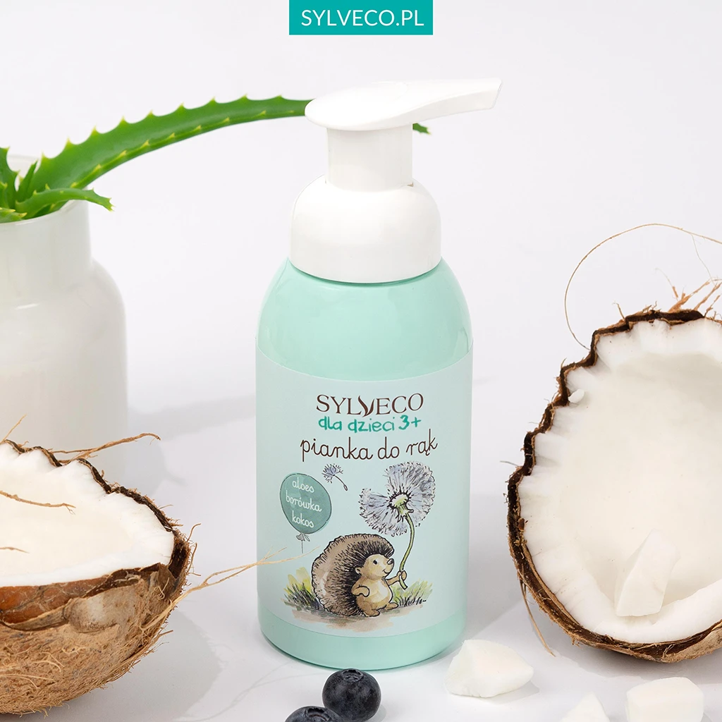 Sylveco Bambini 3+ schiuma mani mirtillo delicata