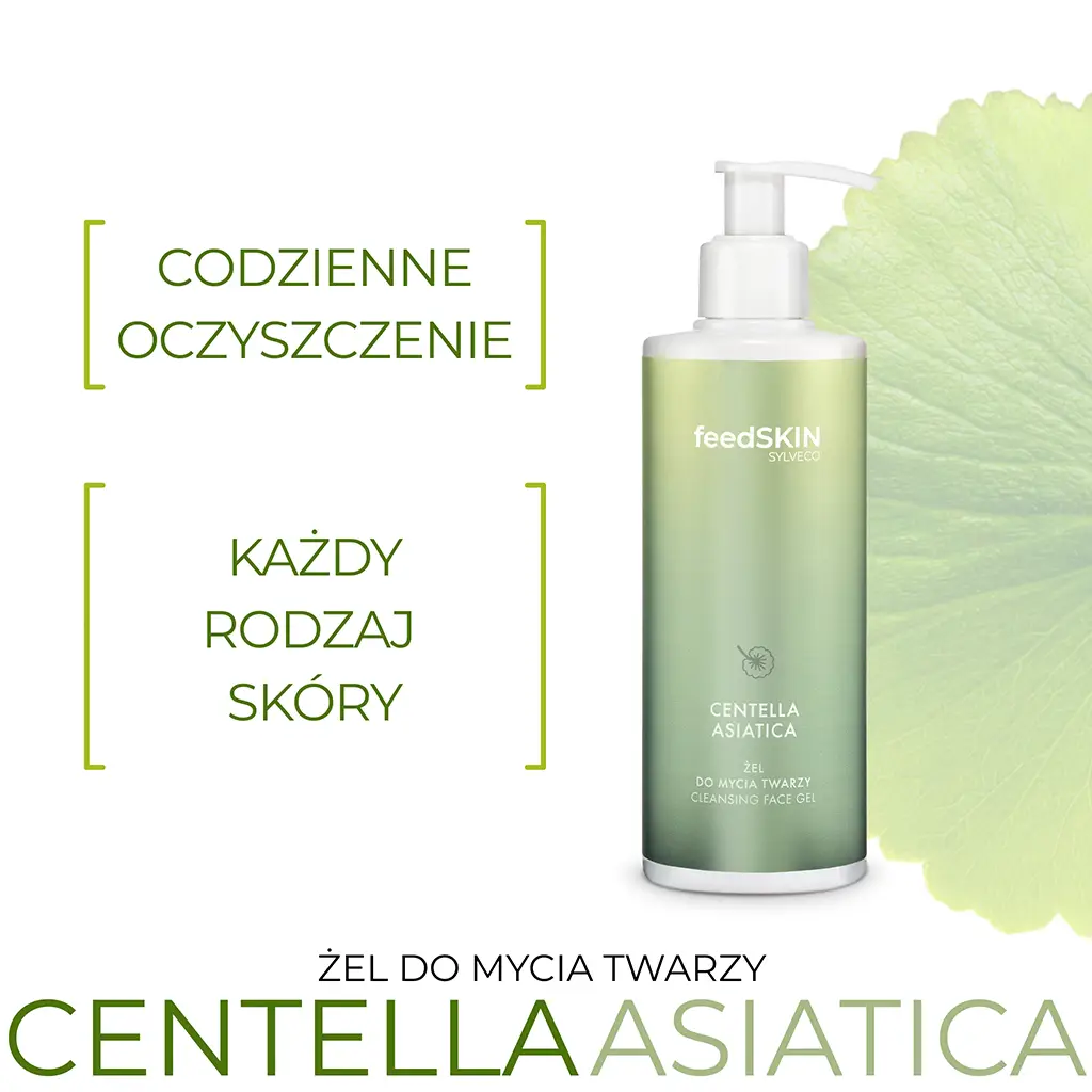 Feedskin Centella gel detergente viso struccante lenitivo