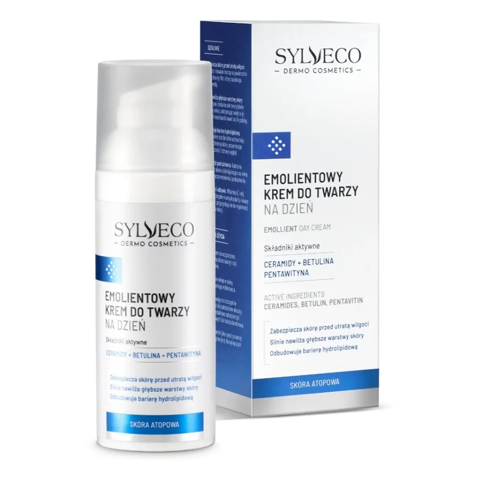 Sylveco Dermo Crema Viso Giorno Emolliente Senza Profumo