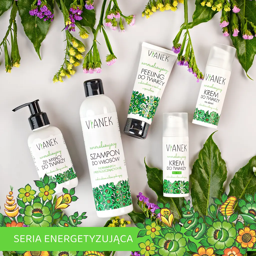 Vianek crema viso notte normalizzante 50 ml