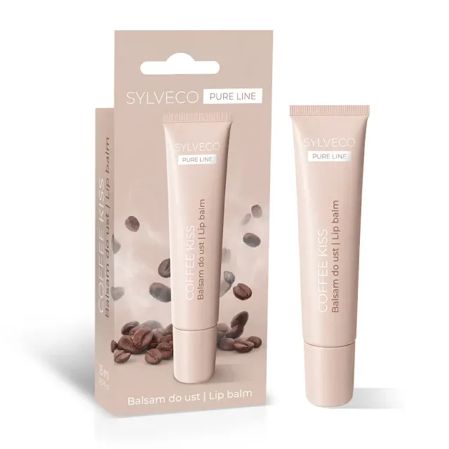 Sylveco Pure Line Balsamo Labbra Coffee Kiss Nutriente