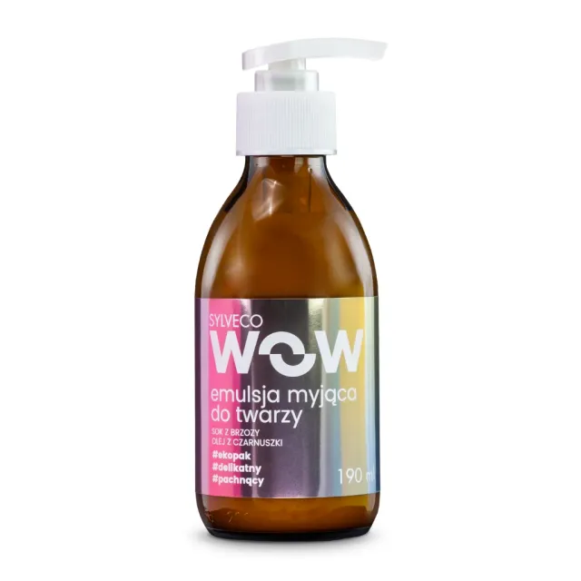 Sylveco Wow emulsione detergente viso 190 ml pelle sensibile