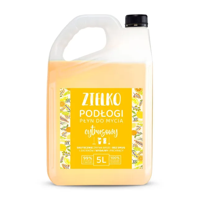 ZIELKO pavimenti detergente agrumi 5L senza aloni