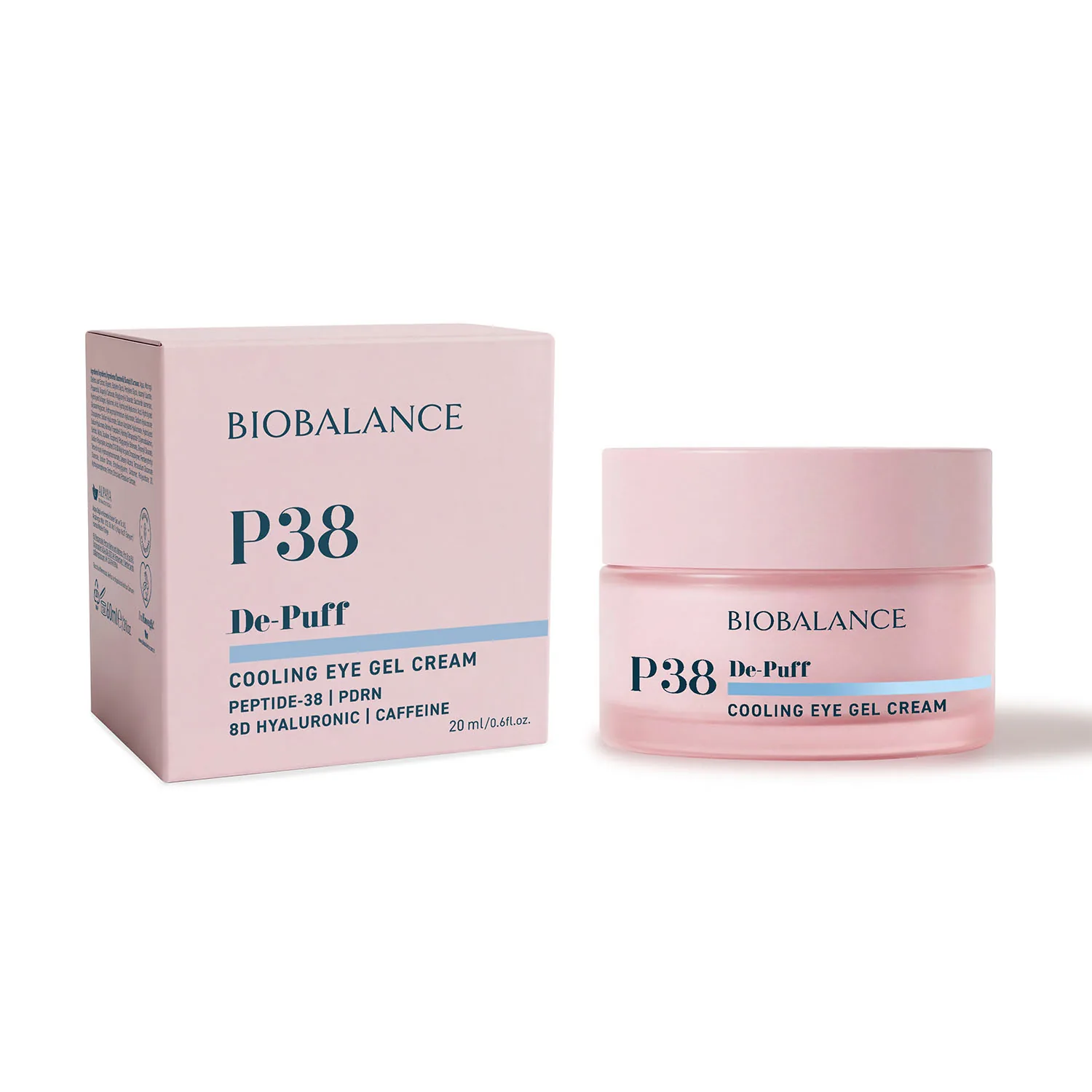 Biobalance P38 Gel Crema Contorno Occhi 20 ml depuff