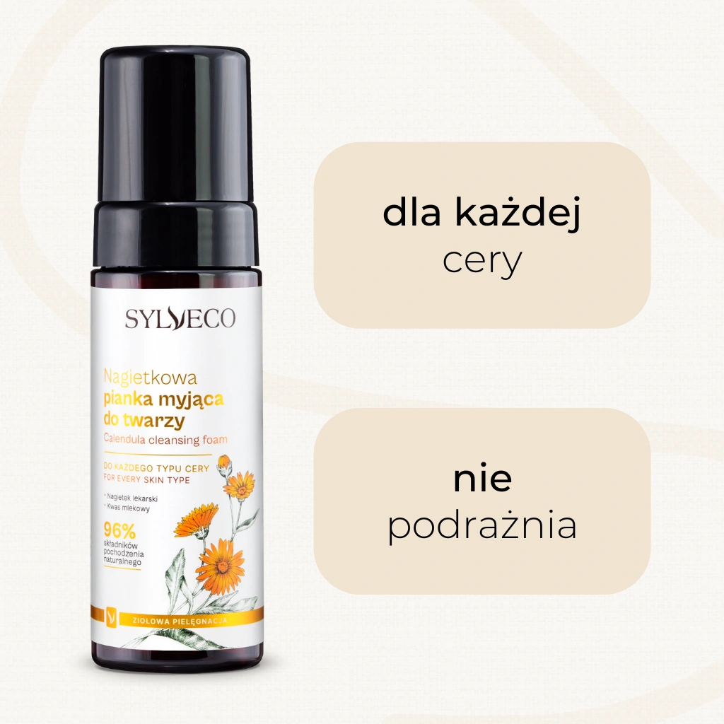 Vianek Nagietkowa schiuma detergente calendula 150 ml pelli sensibili