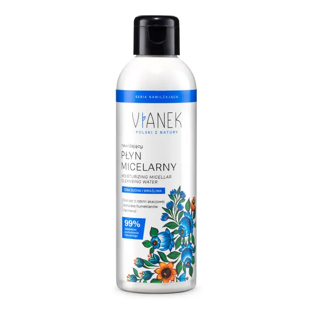 Vianek Classico Acqua Micellare Idratante 200 ml Pelle Secca