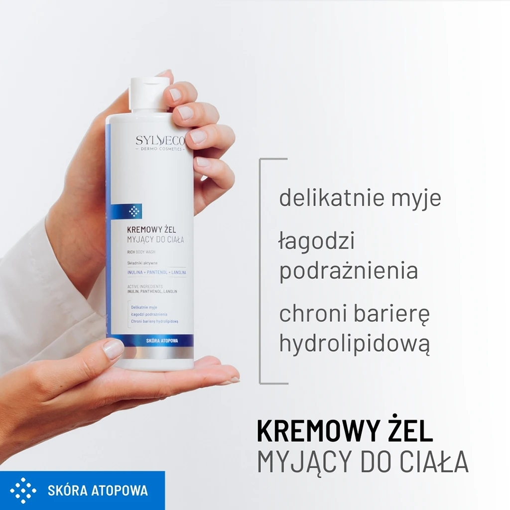 Sylveco Dermo Gel Detergente Corpo Cremoso Lenitivo