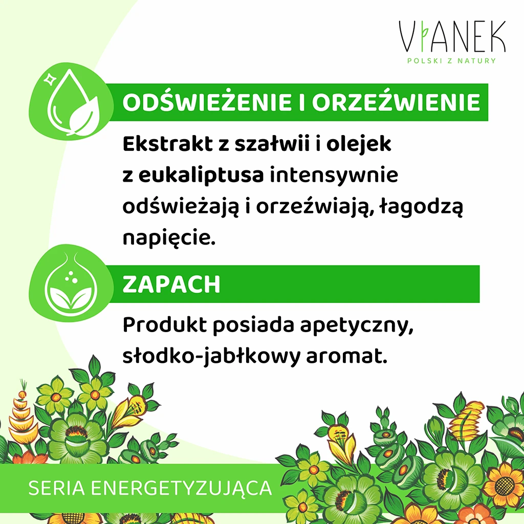 Vianek Classica Gel Doccia Rinfrescante 300 ml Salvia