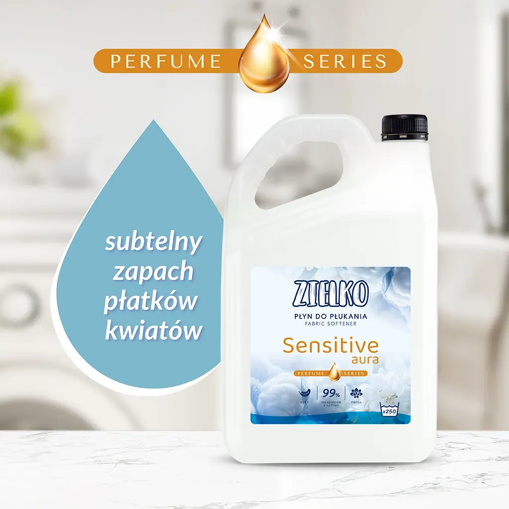 Zielko Sensitive Aura Ammorbidente Bianco 5L floreale