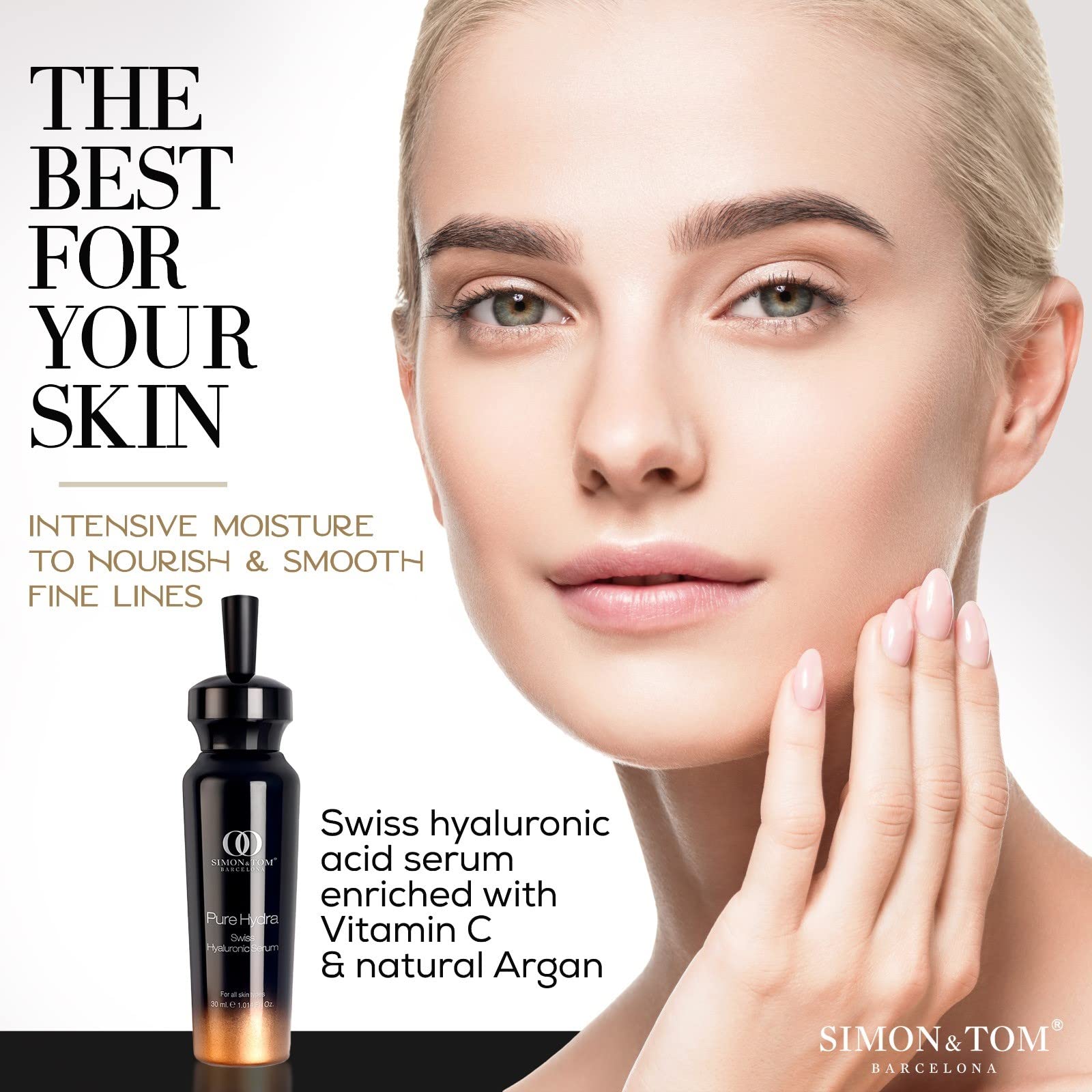 Simon & Tom Pure Hydra Siero Viso Acido Ialuronico 30 ml