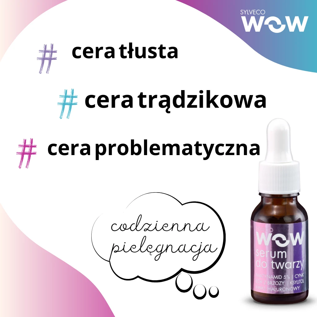 Sylveco Wow siero viso niacinamide 5% 15 ml