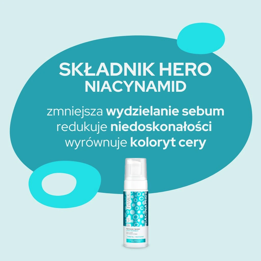 Vianek Hero Schiuma Detergente Viso alla Niacinamide