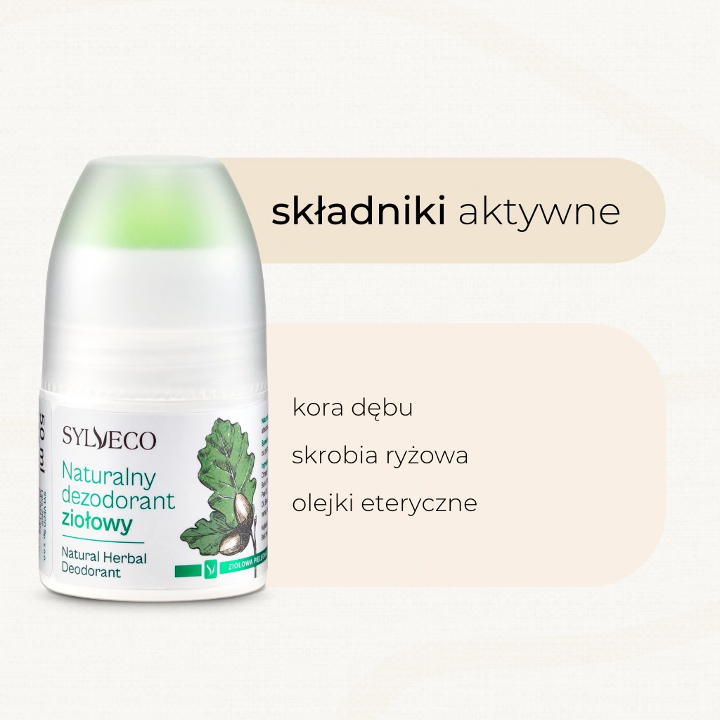 Sylveco deodorante naturale alle erbe senza alluminio