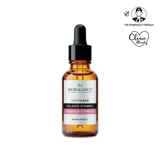 Biobalance Collagen Vitamin C Super Serum siero viso 30 ml rassodante