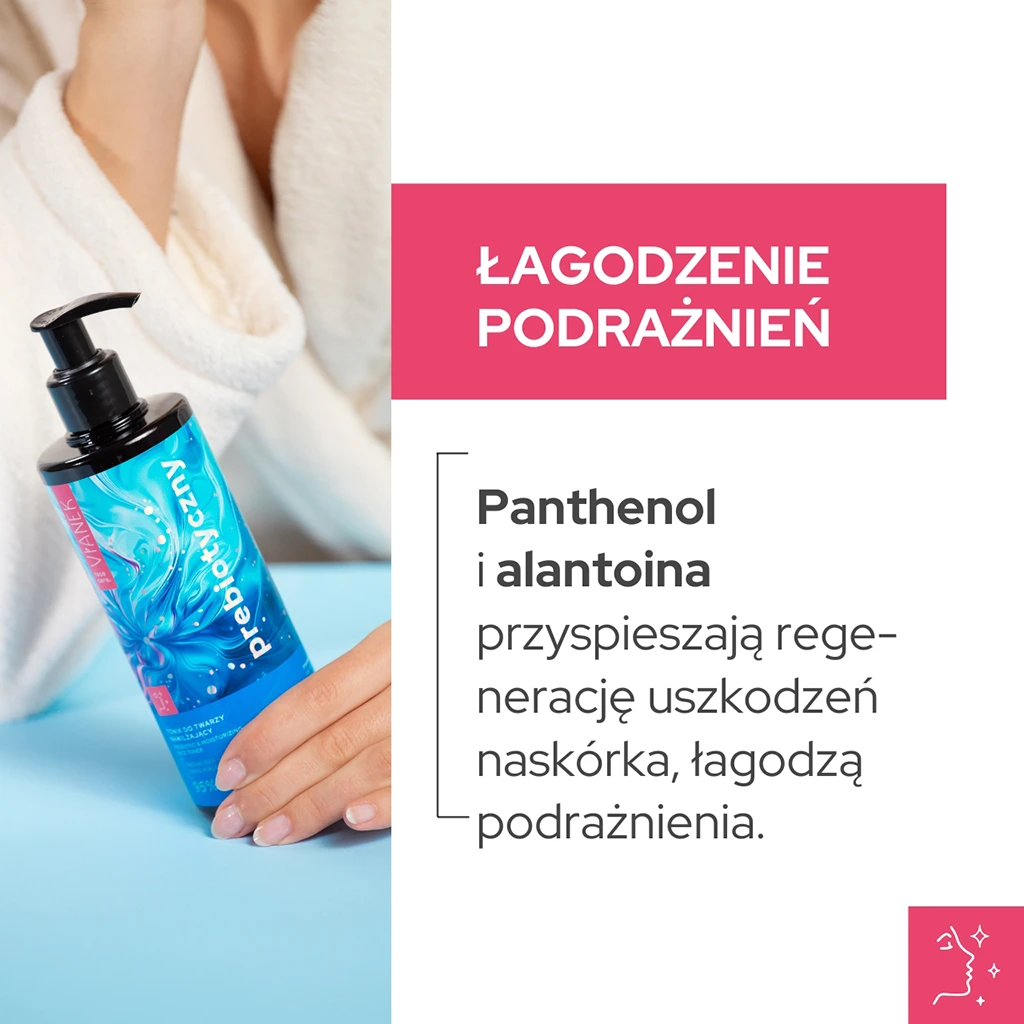 Vianek Prebiotico tonico viso idratante inulina quotidiano