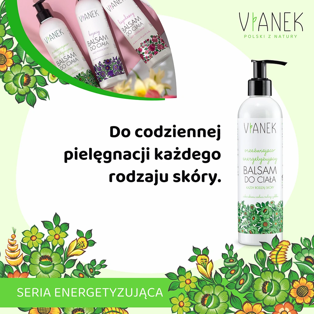 Vianek Classico balsamo corpo energizzante 300 ml