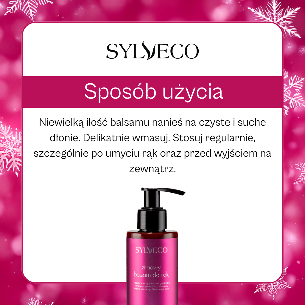 Sylveco Balsamo Mani Vin Brulé Speziato Invernale Nutriente