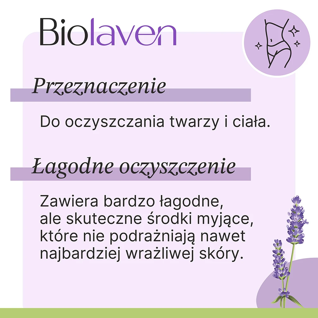 Biolaven Gel Doccia Idratante Lavanda Pelle Secca