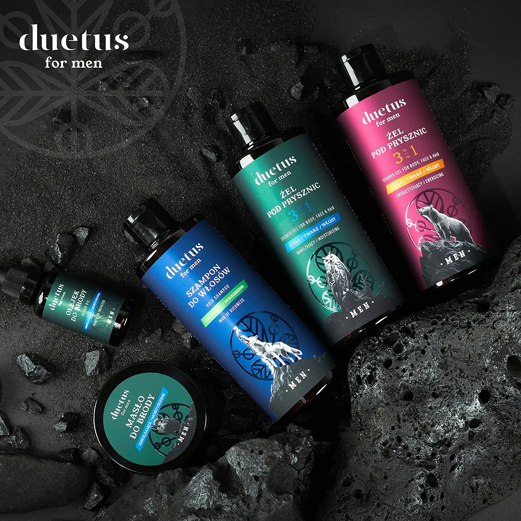 Duetus For Men Invictus gel doccia 3in1 idratante