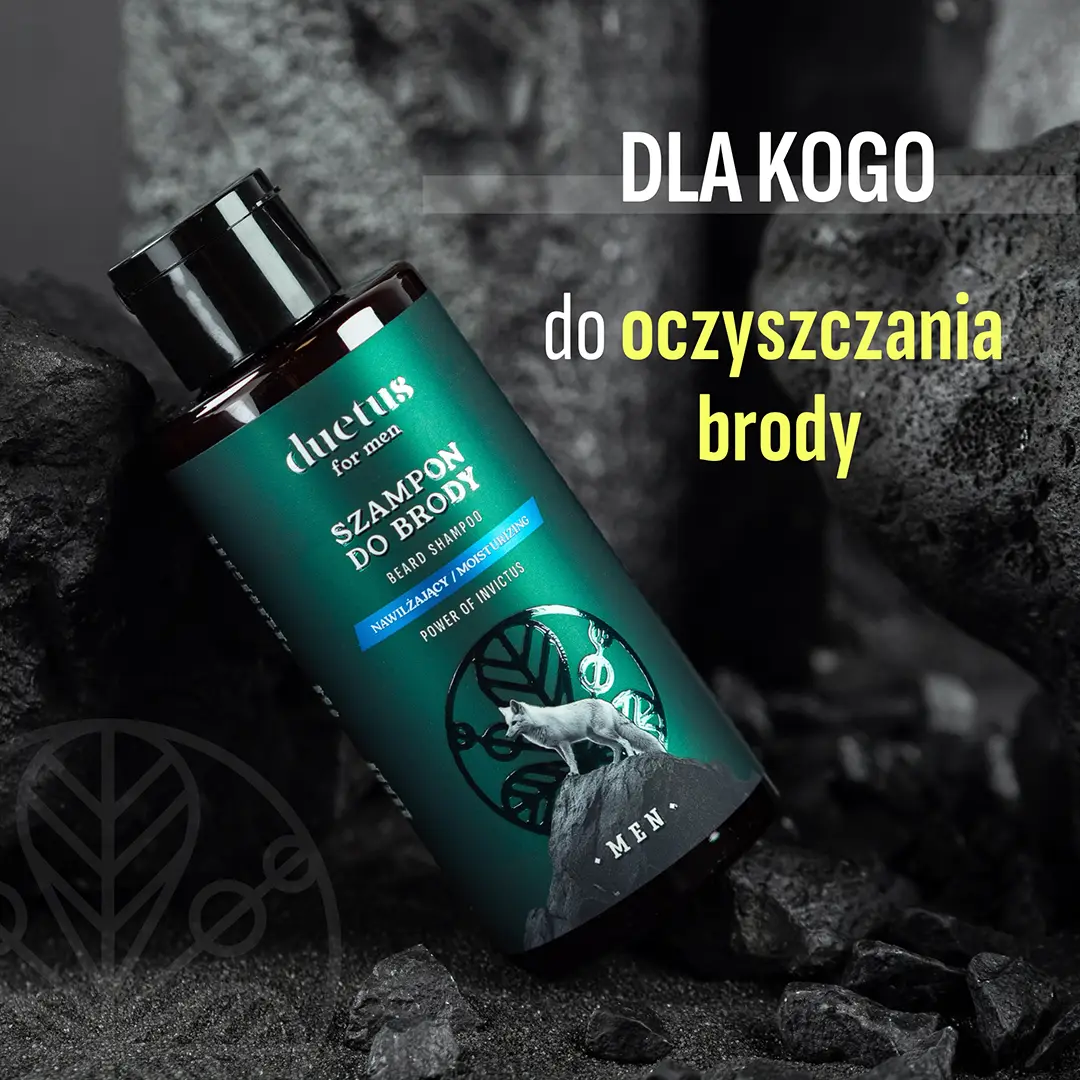 Duetus For Men Power of Invictus Shampoo Barba idratante