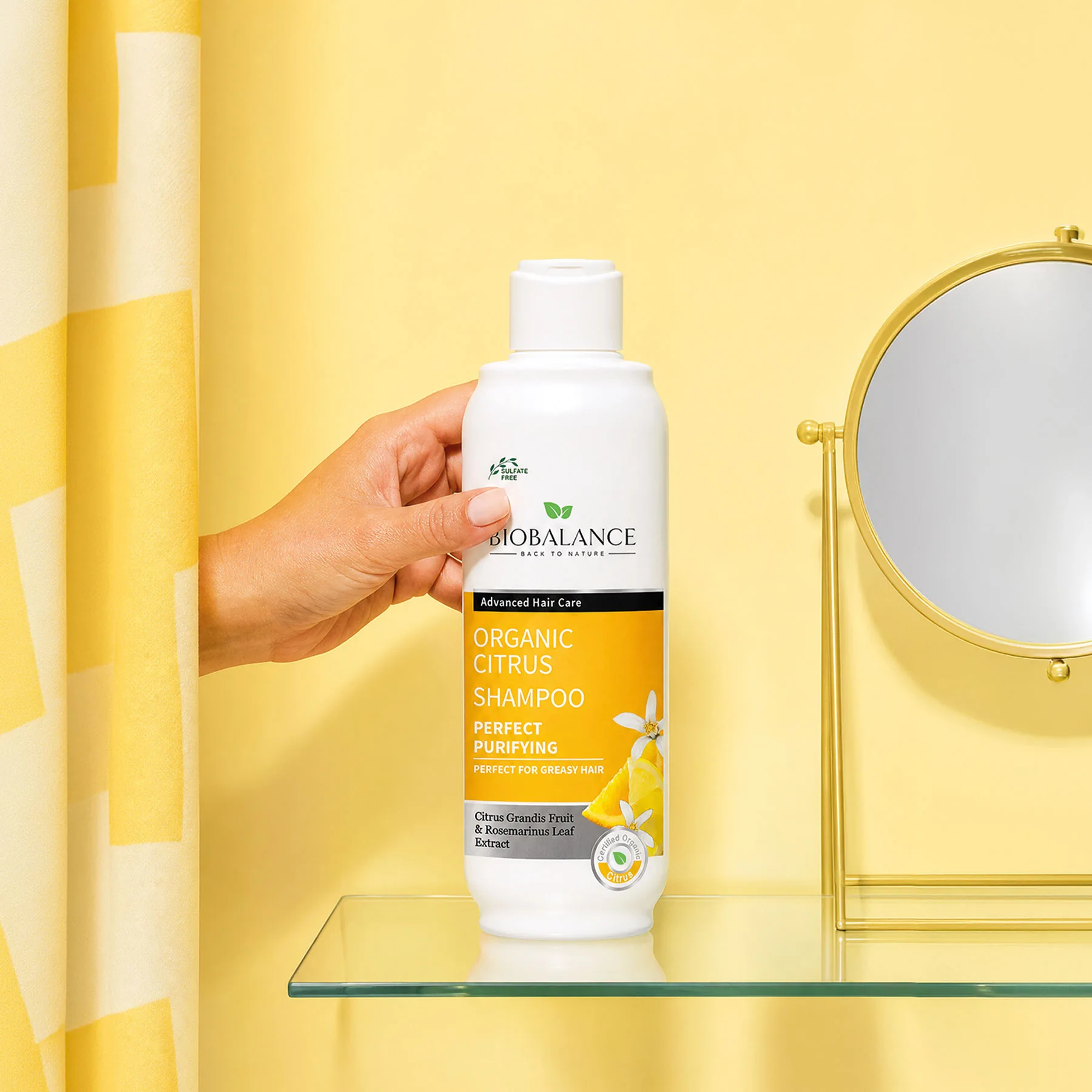Biobalance Organic Citrus Shampoo 330 ml purificante