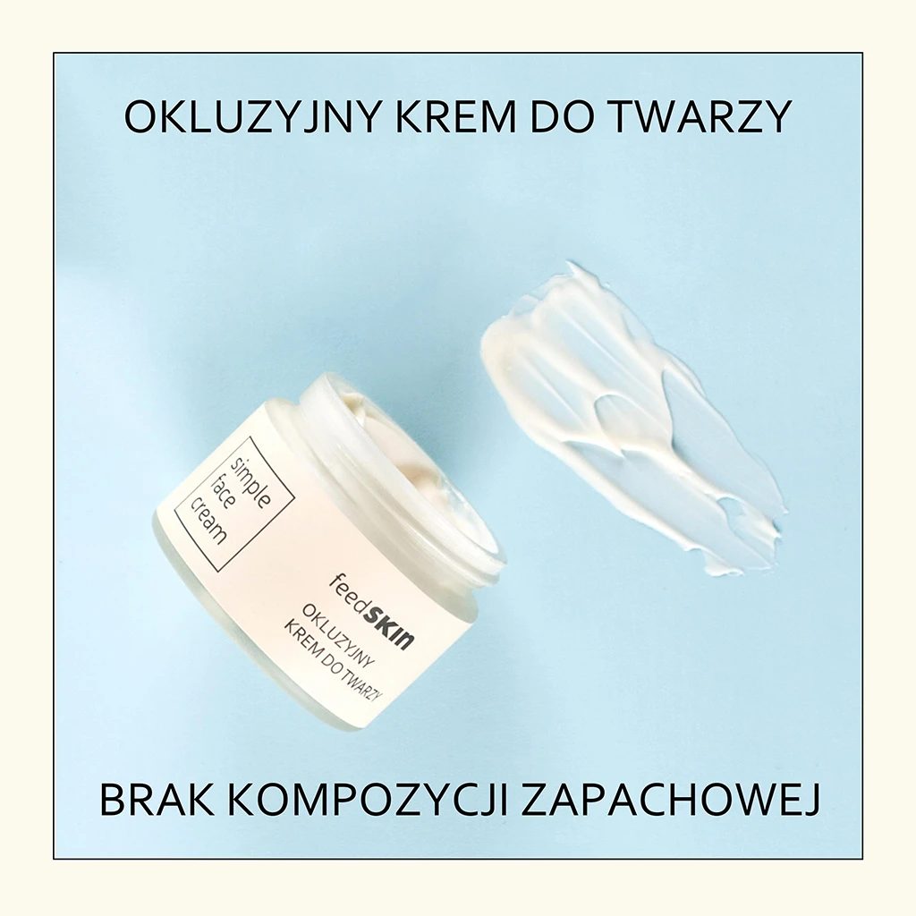 Feedskin Simple Face Cream Occlusiva Senza Profumo