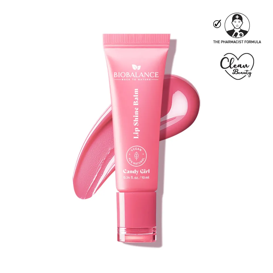 Biobalance Lip Shine Balm Candy Girl balsamo labbra 10 ml idratante