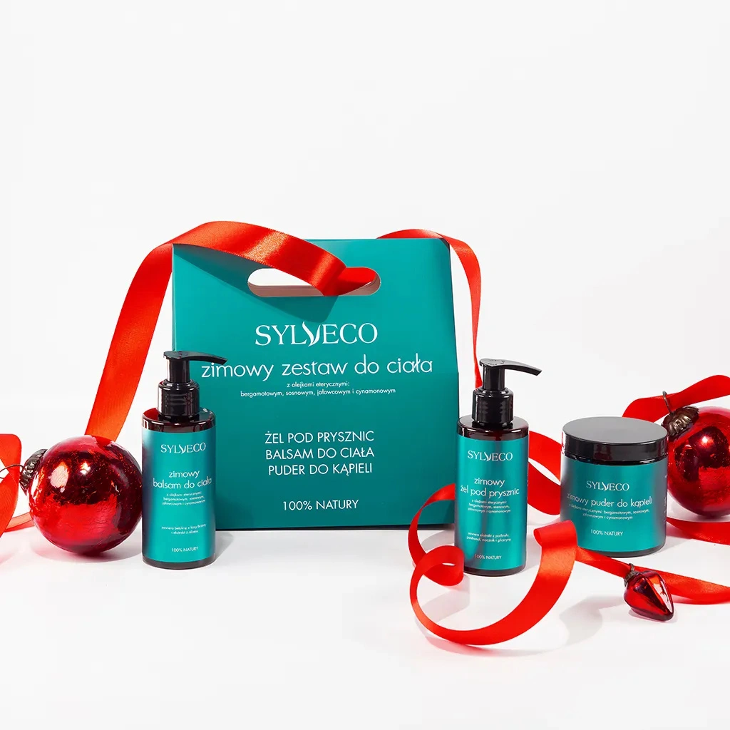 Sylveco Set Inverno corpo pino e cannella edizione limitata