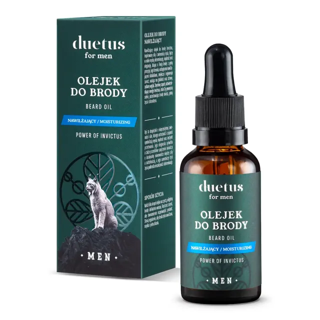Vianek Duetus For Men Power of Invictus olio barba idratante