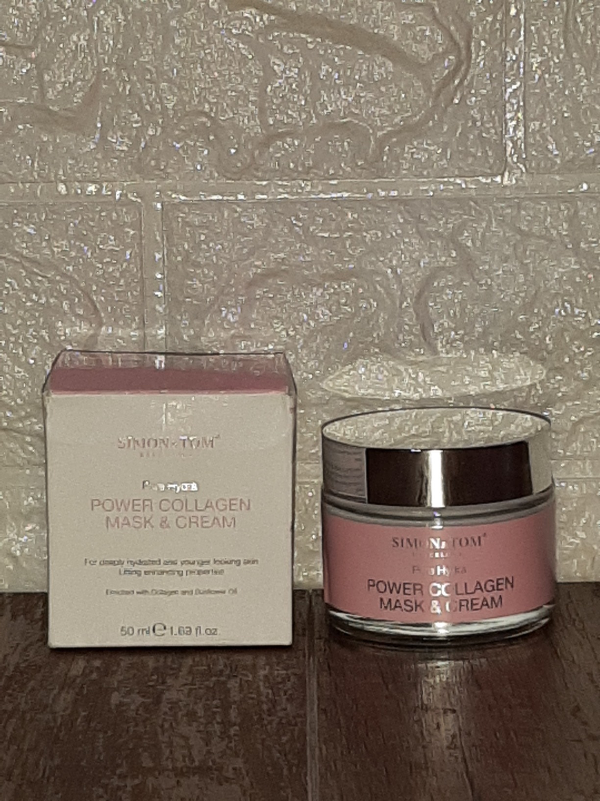 Simon & Tom Power Collagen crema maschera viso 50 ml liftante