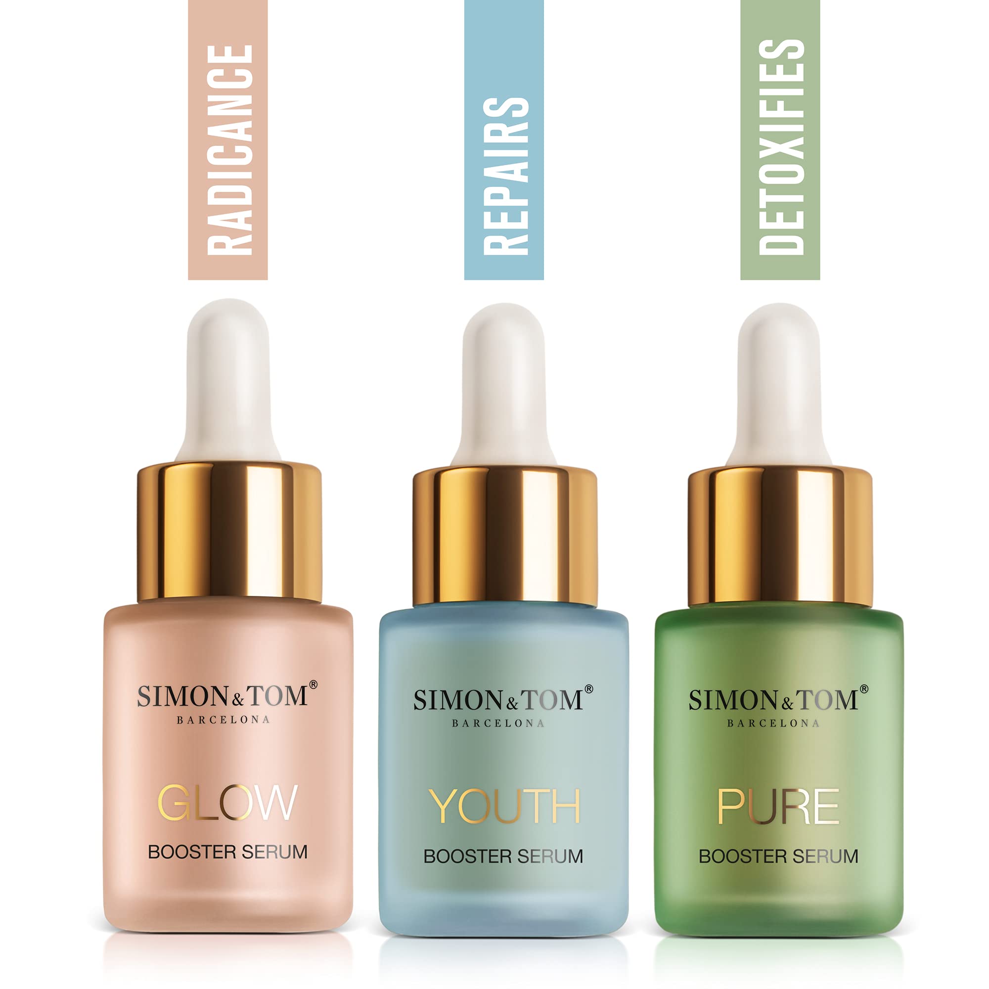 Simon & Tom Glow Booster Siero Viso 20 ml Illuminante