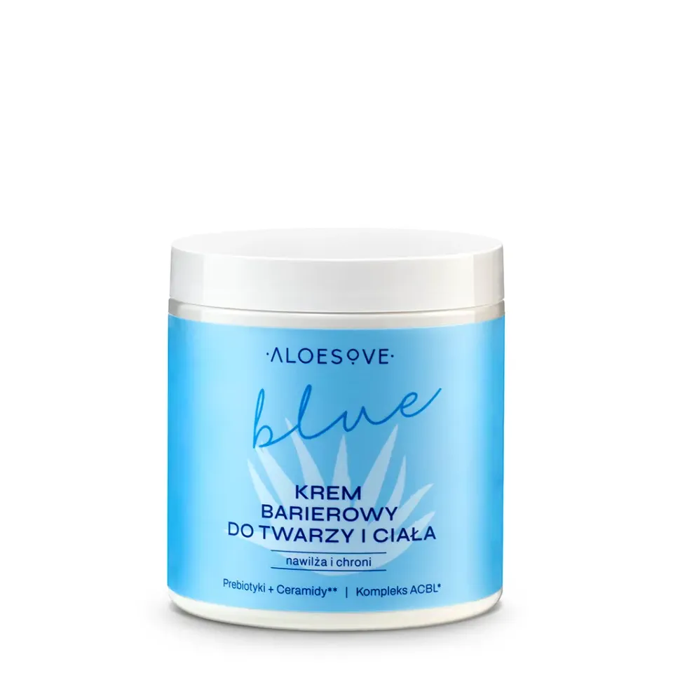 Aloesove Blue crema barriera viso e corpo prebiotica