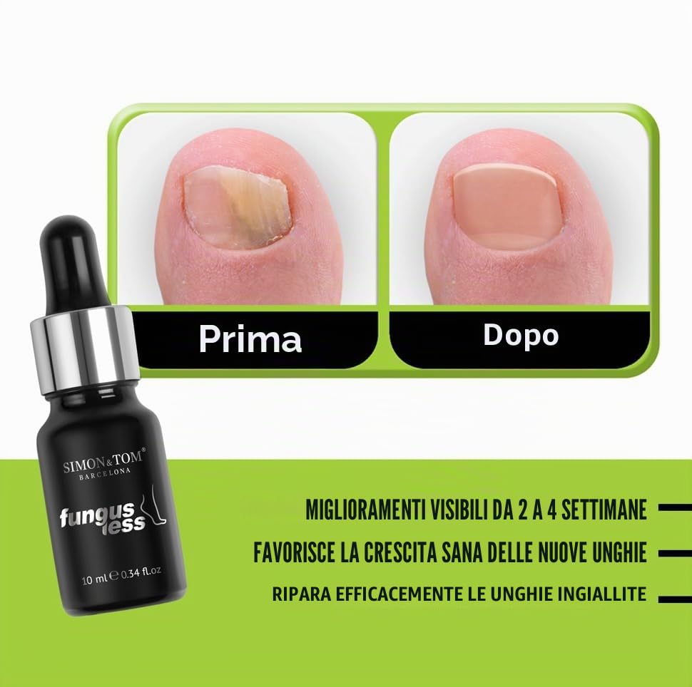Simon & Tom Fungusless Olio Unghie 10 ml Antimicotico
