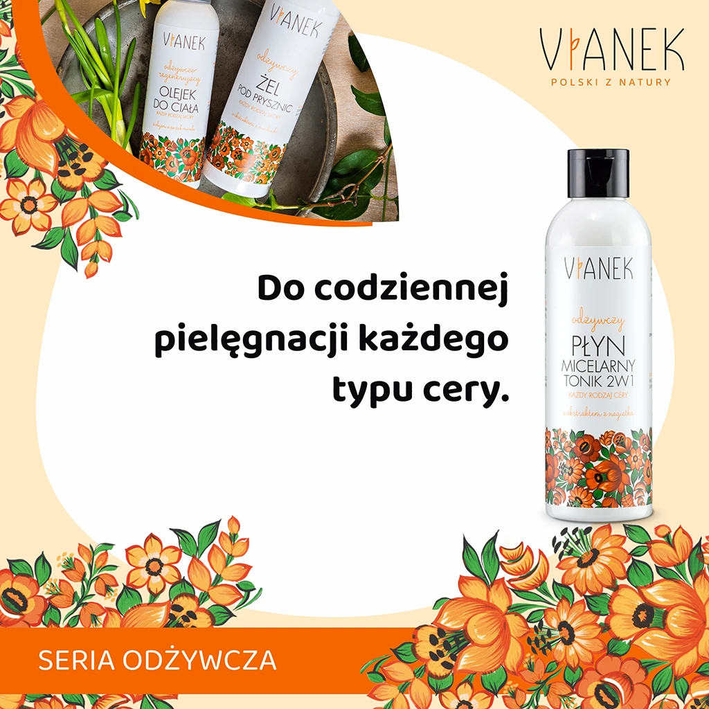 Vianek Classico Acqua Micellare Tonico 2in1 200 ml Nutriente