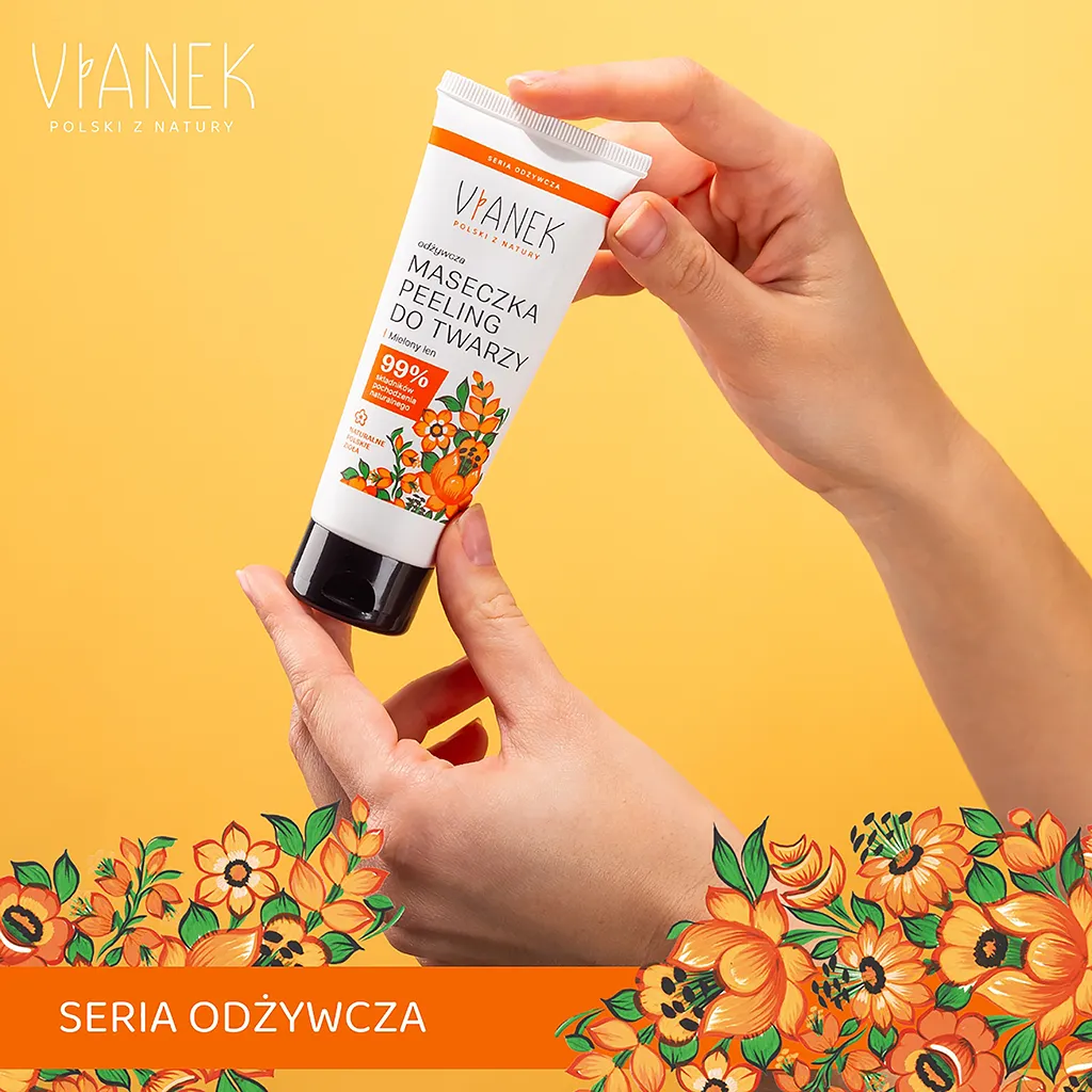 Vianek Classico Maschera Scrub Viso Nutriente 70 g miele