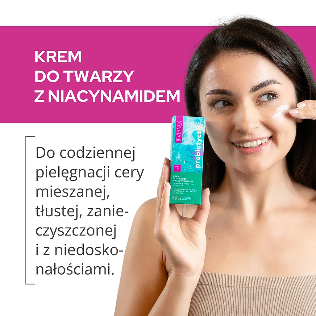 Vianek Prebiotico crema viso niacinamide